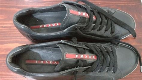 scarpe prada uomo 2deo98|prada leather sneakers.